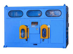 কপার ওয়্যার অ্যালুমিনিয়াম ওয়্যার ড্রয়িং মেশিনের জন্য স্বয়ংক্রিয় ডাবল স্পুল টেক আপ মেশিন